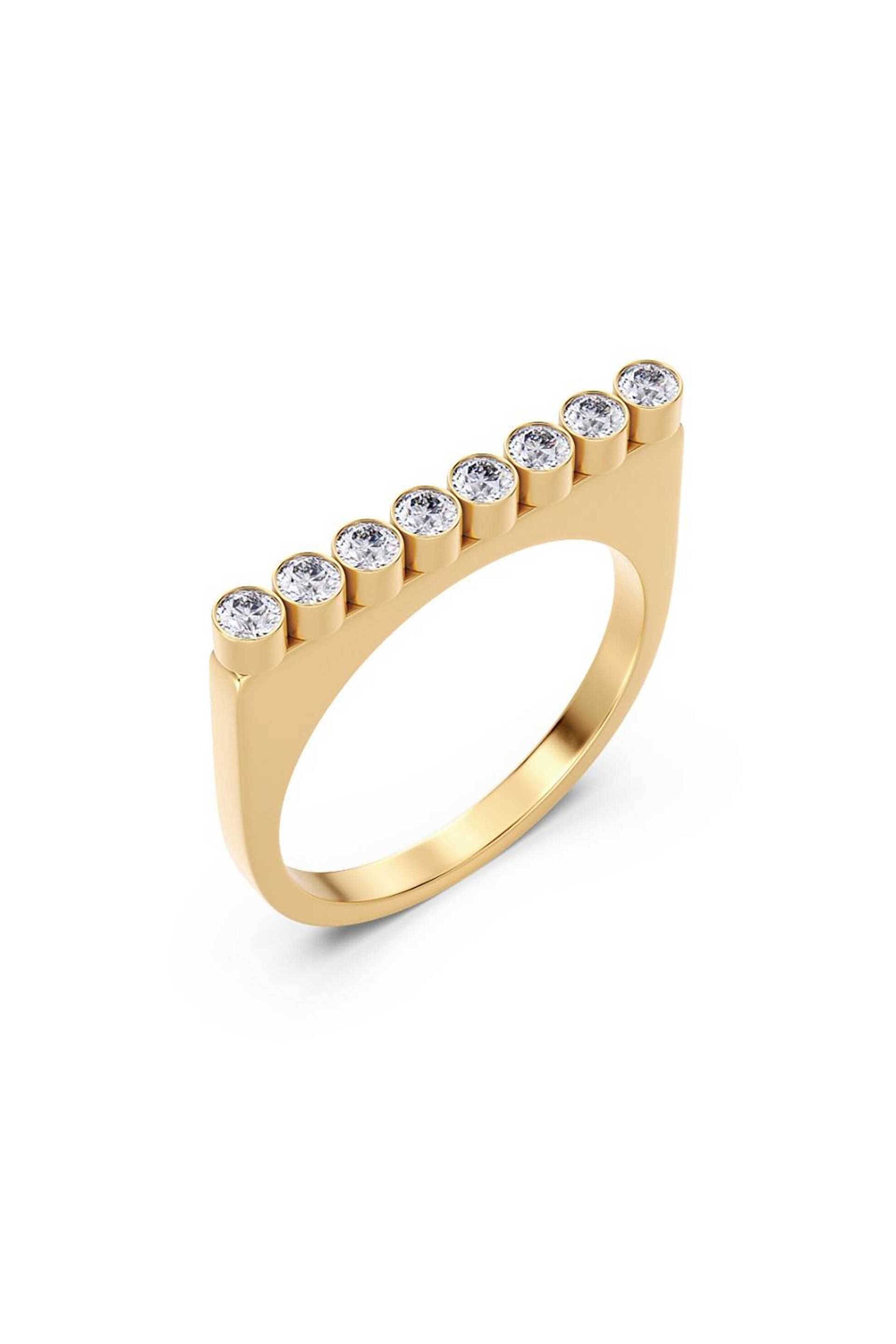 EDBLAD γυναικείο δαχτυλίδι "Twiggy CZ Gold S"