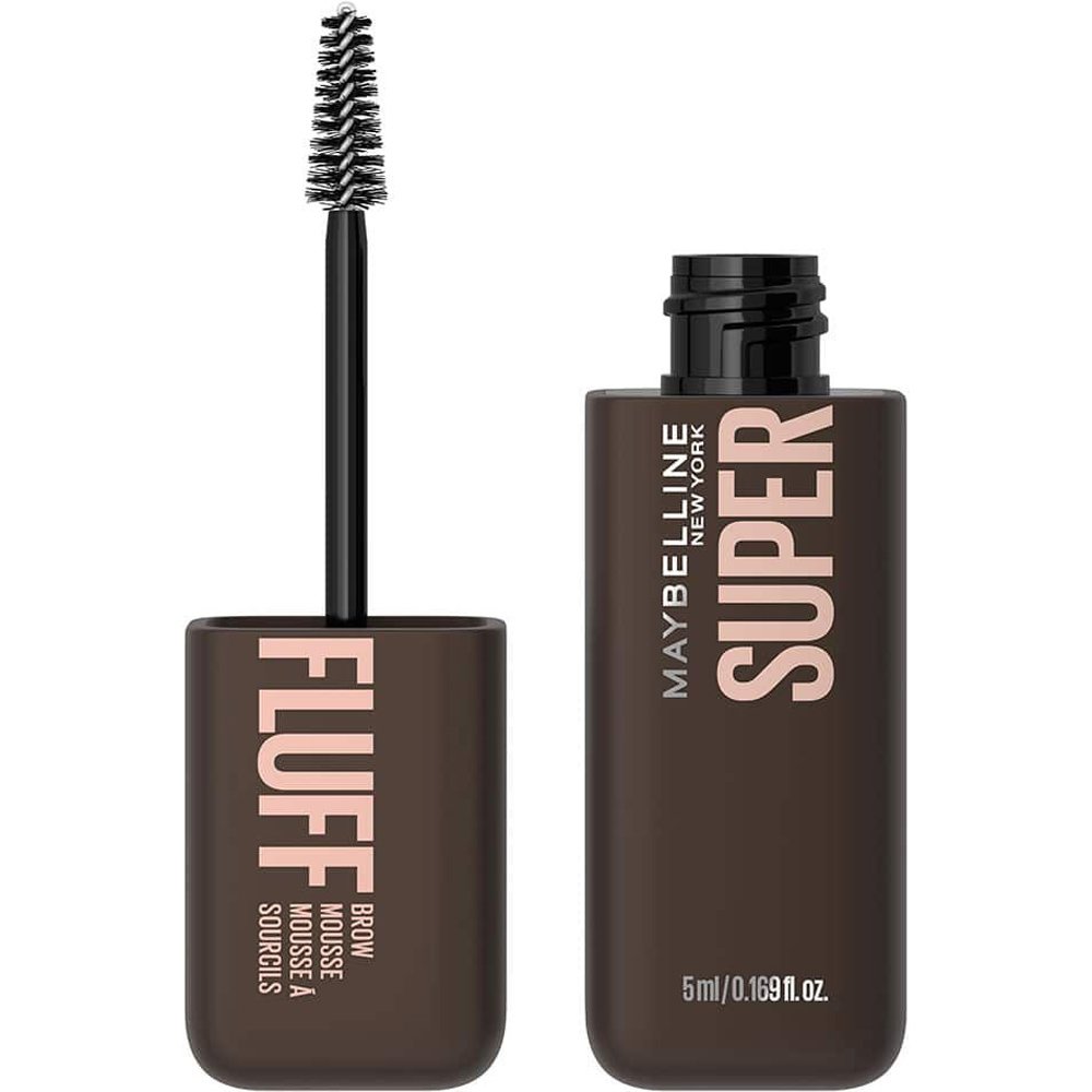 Maybelline Superfluff Brow Mousse Μάσκαρα για Φρύδια με Διάρκεια Έως 16 Ώρες 5ml - Black Brow