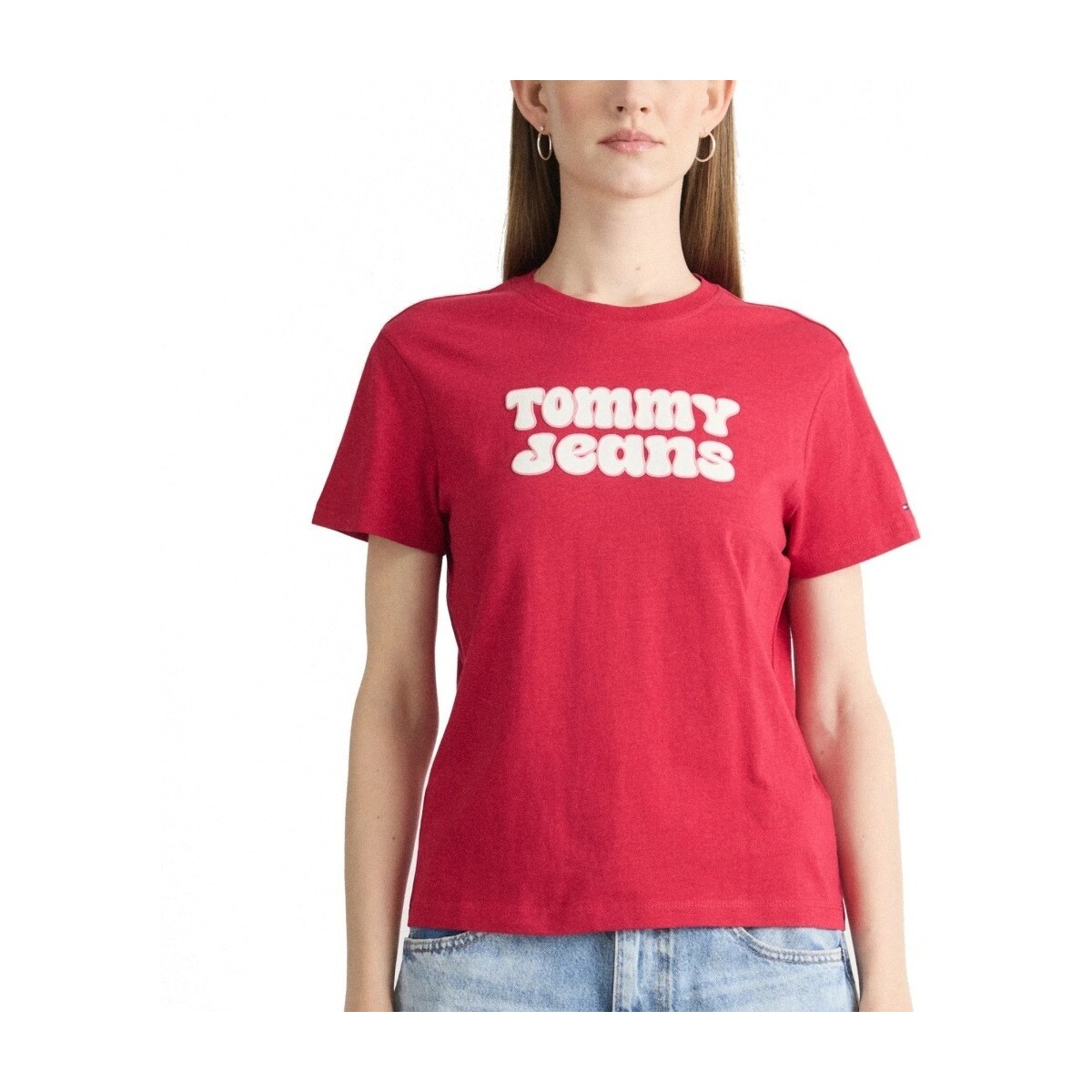 T-shirt με κοντά μανίκια Tommy Jeans Tjw Reg Essential Logo 2