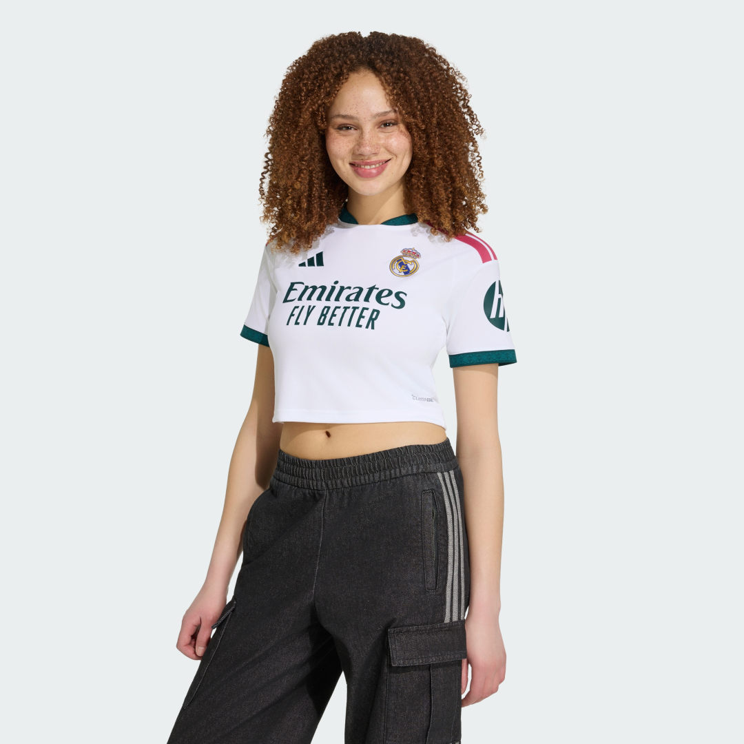 Ρεάλ Μαδρίτης 26/27 εντός έδρας cropped jersey/φανέλα