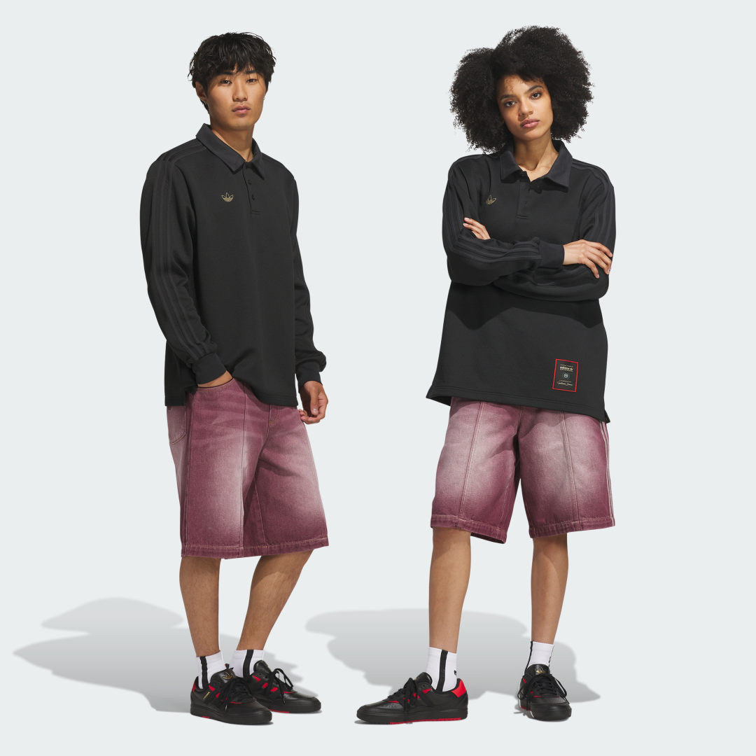 SKATEBOARDING x TYSHAWN WASHED DENIM SHORTS