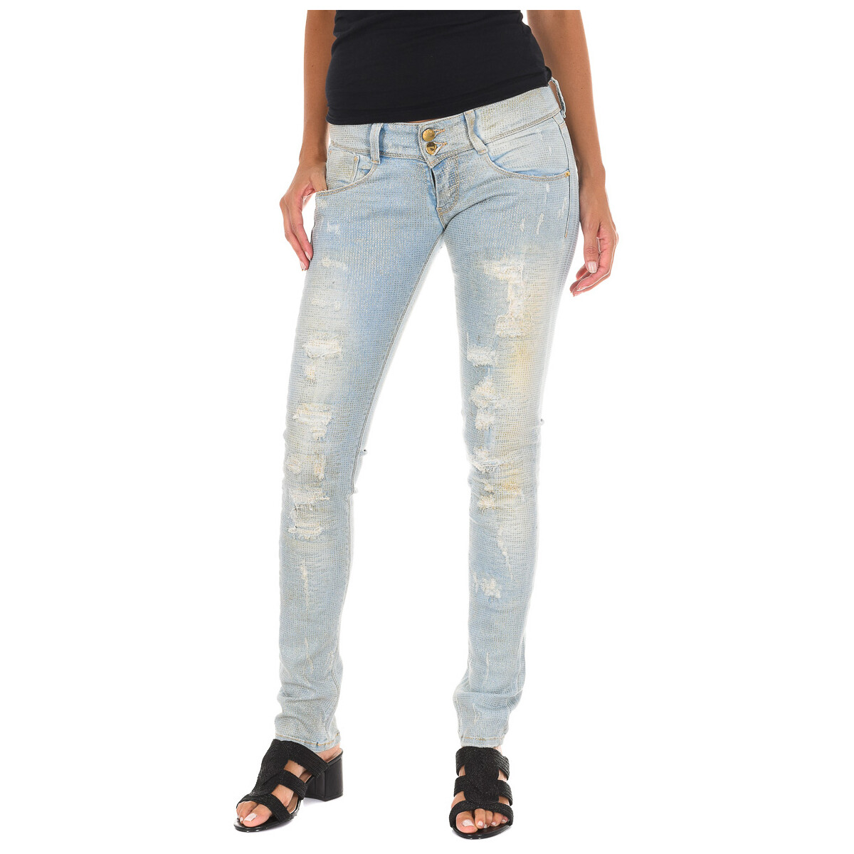 Skinny jeans Met 10DB50130