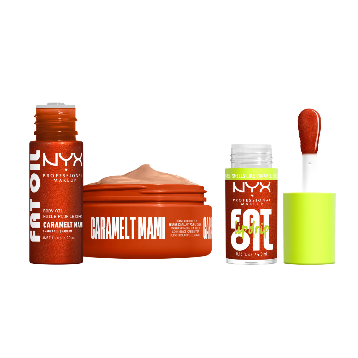 Fat Oil Lip & Body Kit Caramelt Mami