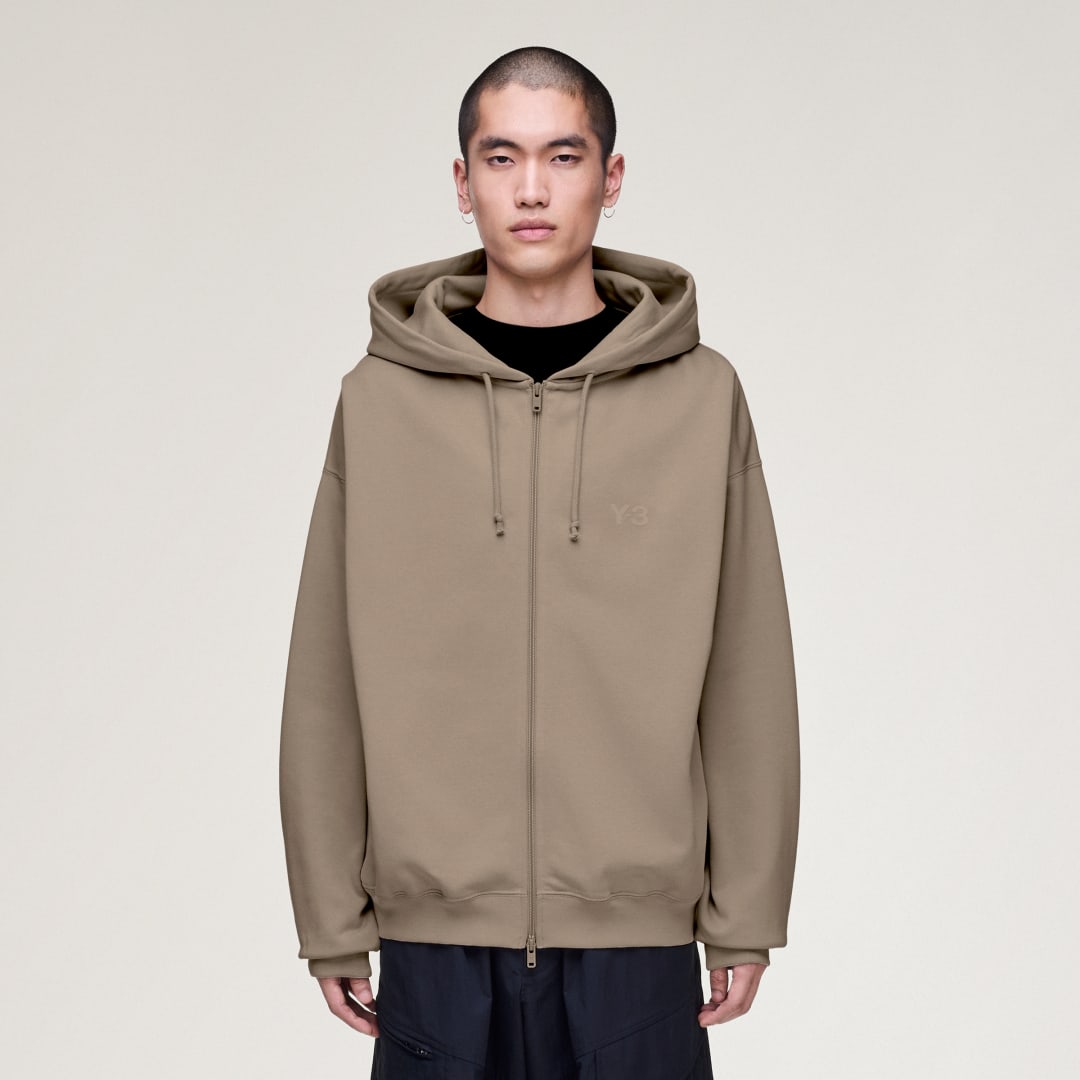 Y-3 Brushed Terry Zip Hoodie