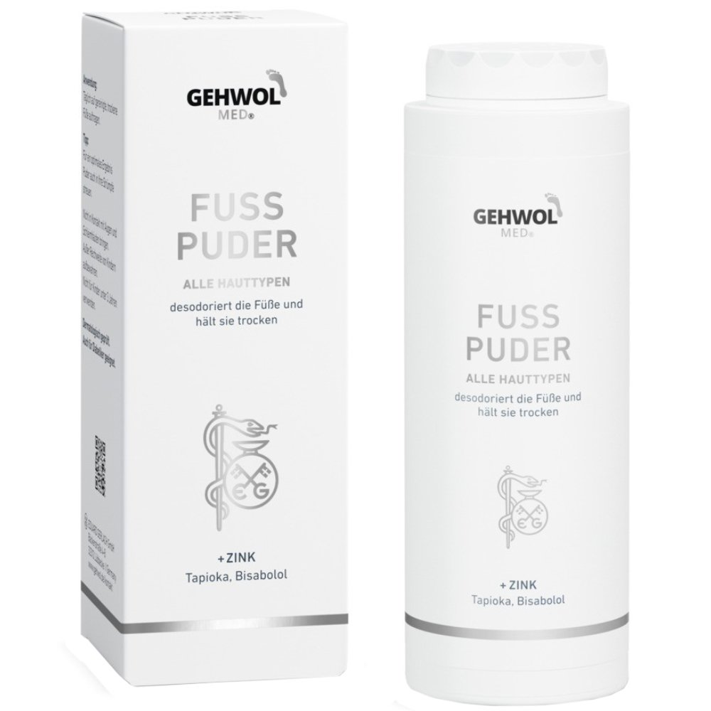 Gehwol With Zinc Foot Powder Πούδρα Ποδιών με Ψευδάργυρο για Αποτελεσματική Προστασία από την Κακοσμία των Ποδιών & την Εφίδρωση 100gr