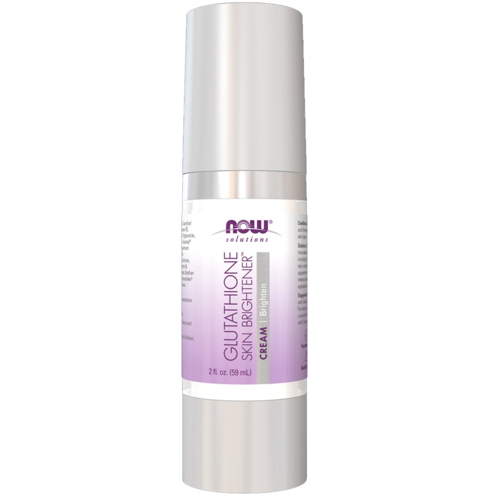 Now Foods Glutathione Skin Brightener Cream Κρέμα Προσώπου για Λάμψη & Ομοιόμορφο Τόνο της Επιδερμίδας 59ml
