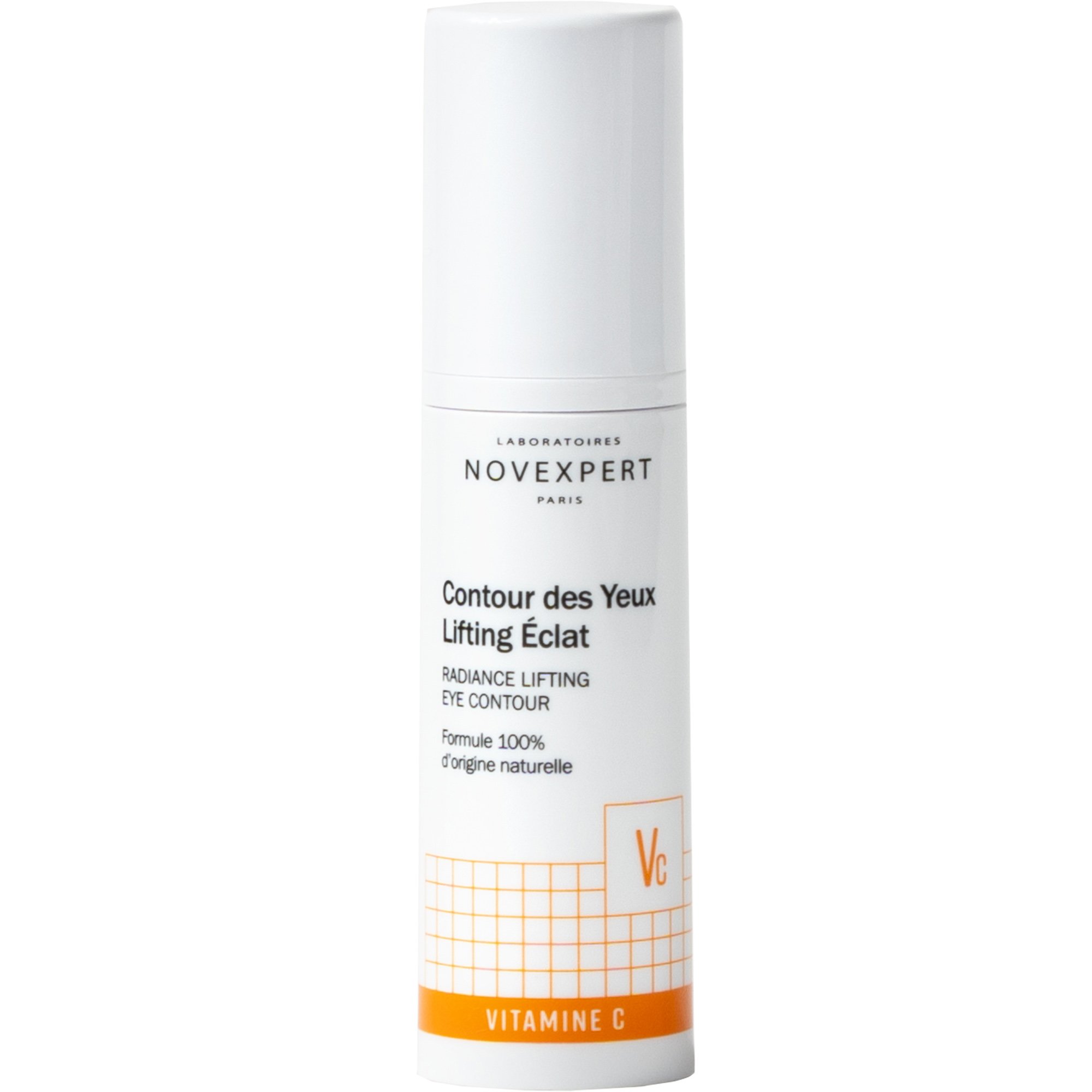 Novexpert Radiance Lifing Eye Contour Ενυδατική Κρέμα Ματιών με Βιταμίνη C κατά των Μαύρων Κύκλων για Λάμψη για Όλους τους Τύπους Δέρματος 15ml