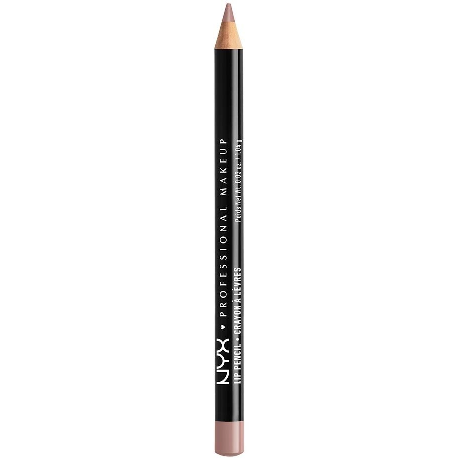 Nyx Professional Makeup Slim Lip Pencil Μολύβι Χειλιών Μακράς Διάρκειας 1.04gr - Mauve