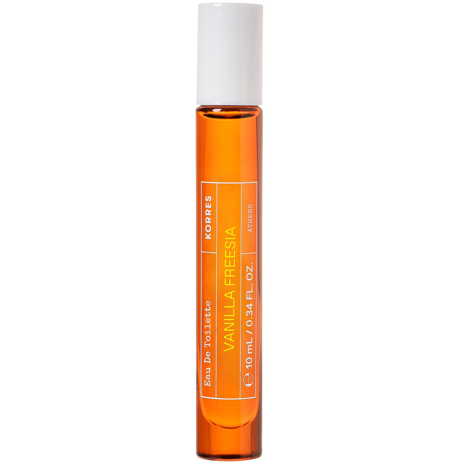 Korres Vanilla Freesia Eau De Toilette Γυναικείο Άρωμα με Γλυκές Νότες από Άνθη Φρέζιας & Βανίλιας 10ml Travel Size