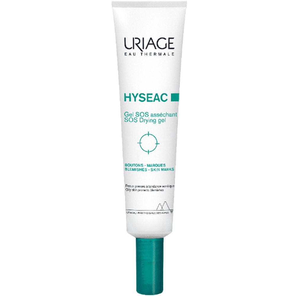 Uriage Hyseac SOS Drying Gel Τζελ για Τοπική Αντιμετώπιση Ατελειών Κατάλληλο για Λιπαρές Επιδαρμίδες 15ml