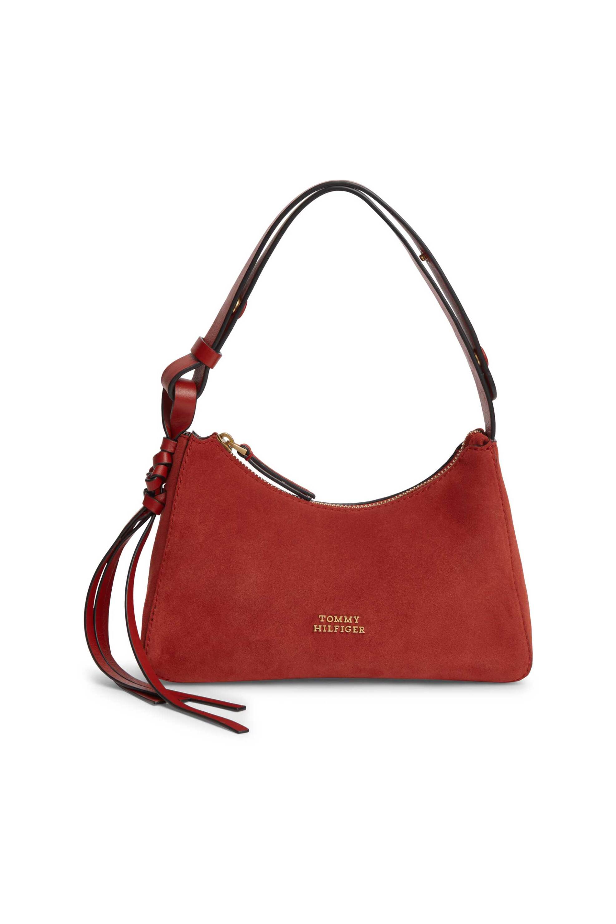 Tommy Hilfiger γυναικεία τσάντα ώμου suede