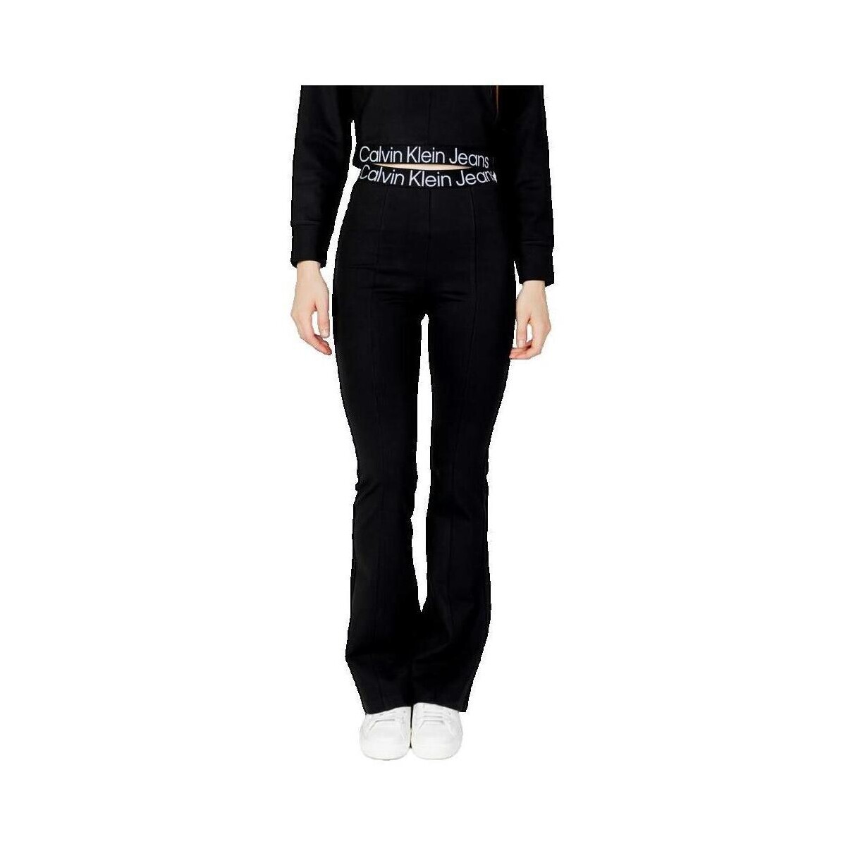 φαρδιά / καμπάνα Calvin Klein Jeans Pantalon Calvin Klein Bootcut Tape Milano Flare