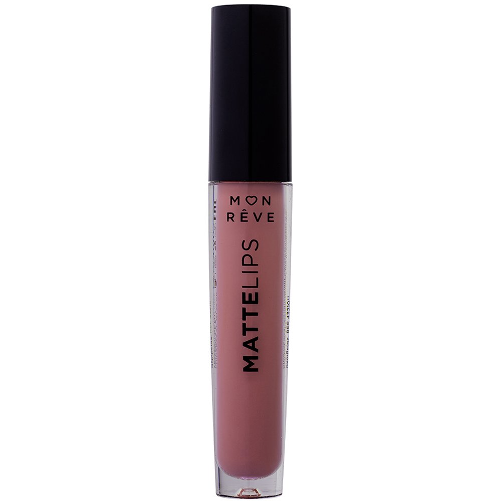 Mon Reve Matte Lips Liquid Lipstick Υγρό Ματ Κραγιόν με Πλούσιο Χρώμα Μεγάλης Διάρκειας 4ml - 19