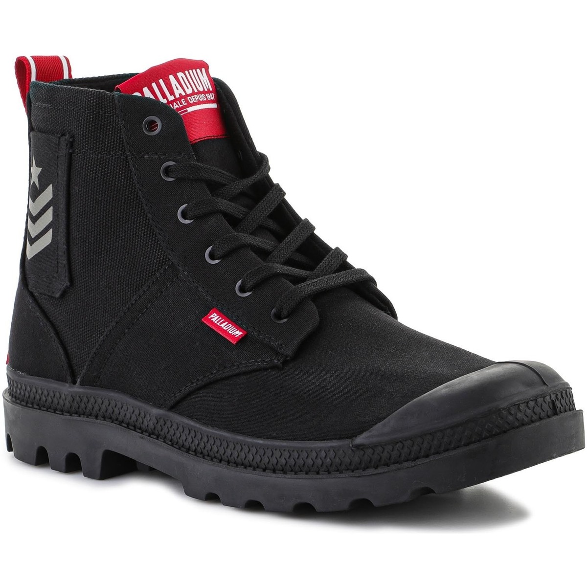 Ψηλά Sneakers Palladium Pampa HI Army 78583-008-M
