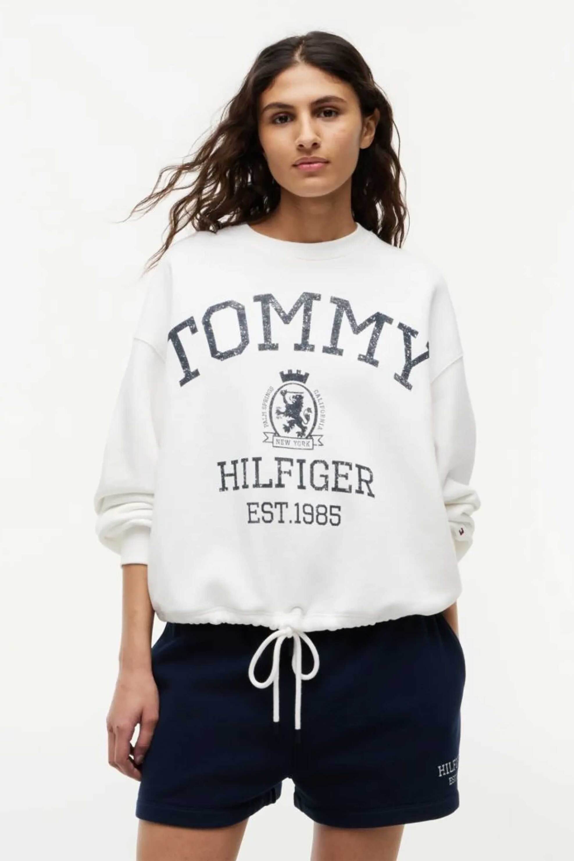 Tommy Hilfiger γυναικείο φούτερ με λογότυπο Relaxed Fit