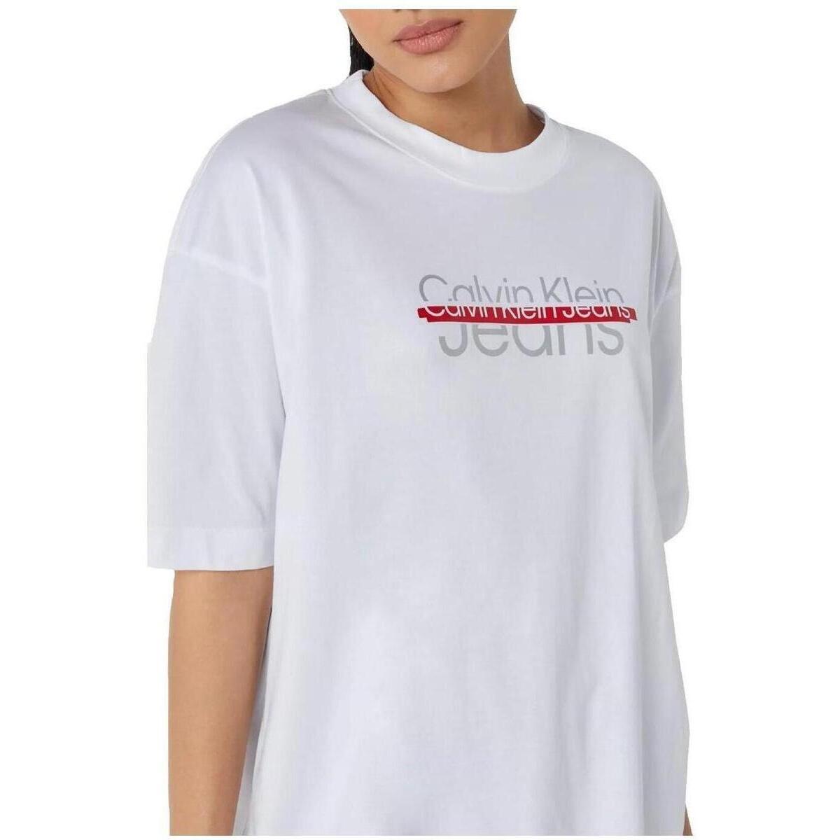 T-shirt με κοντά μανίκια Calvin Klein Jeans J20J220513 YAF