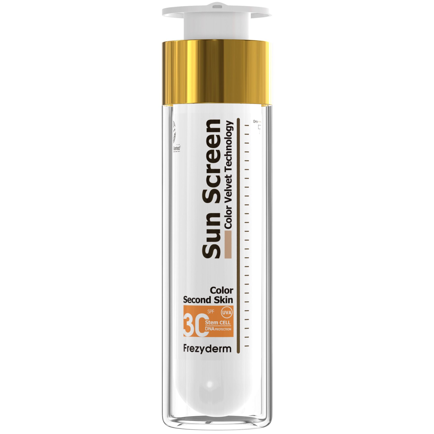 Frezyderm Sun Screen Color Velvet Face Spf30 Αντηλιακό Προσώπου με Χρώμα, Υψηλής Προστασίας & Βελούδινης Υφής 50ml