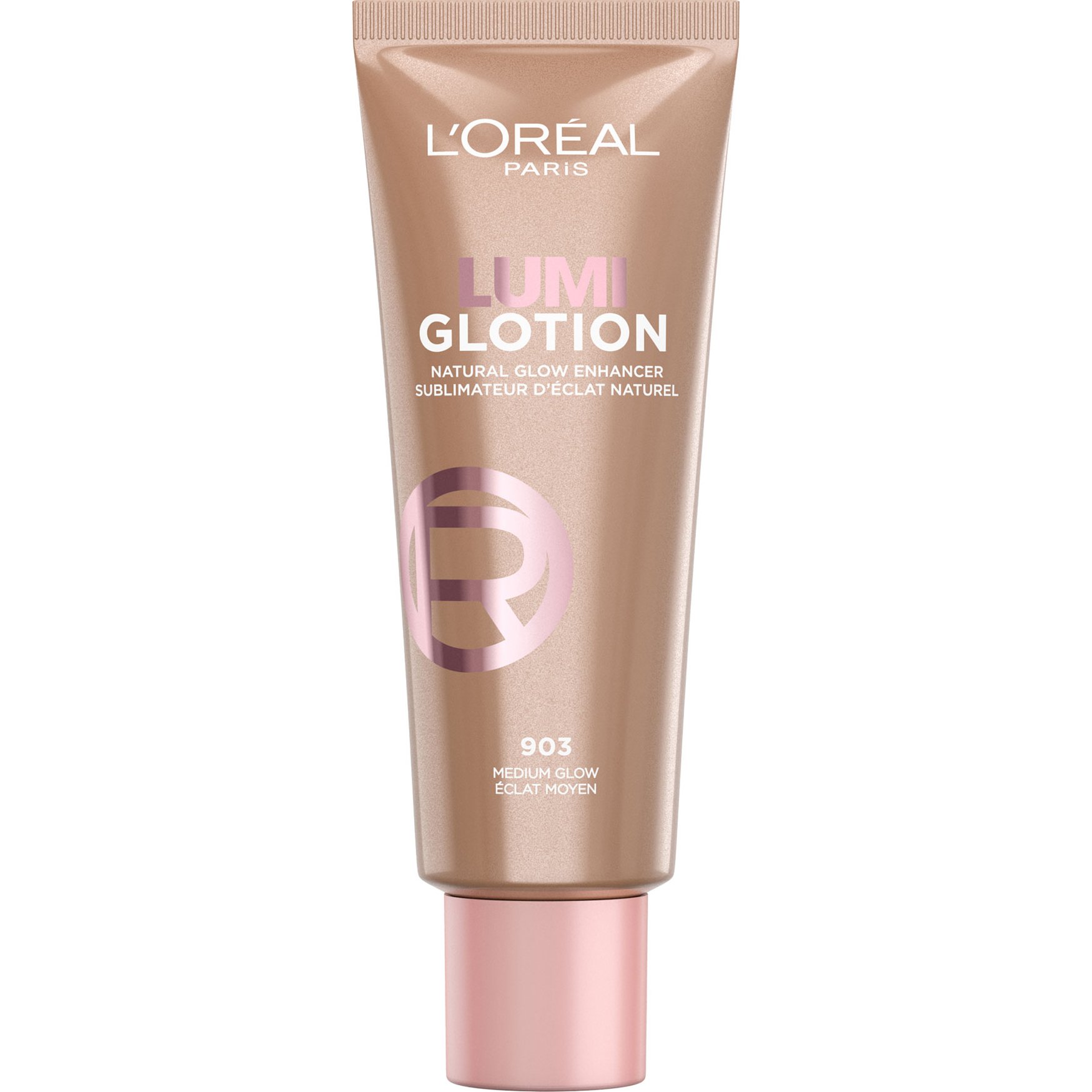 L'Oreal Paris Lumi Glotion Natural Glow Enhancher Fluid Highlighter Προσώπου & Σώματος που Ενισχύει την Λάμψη 40ml - 903 Medium Glow