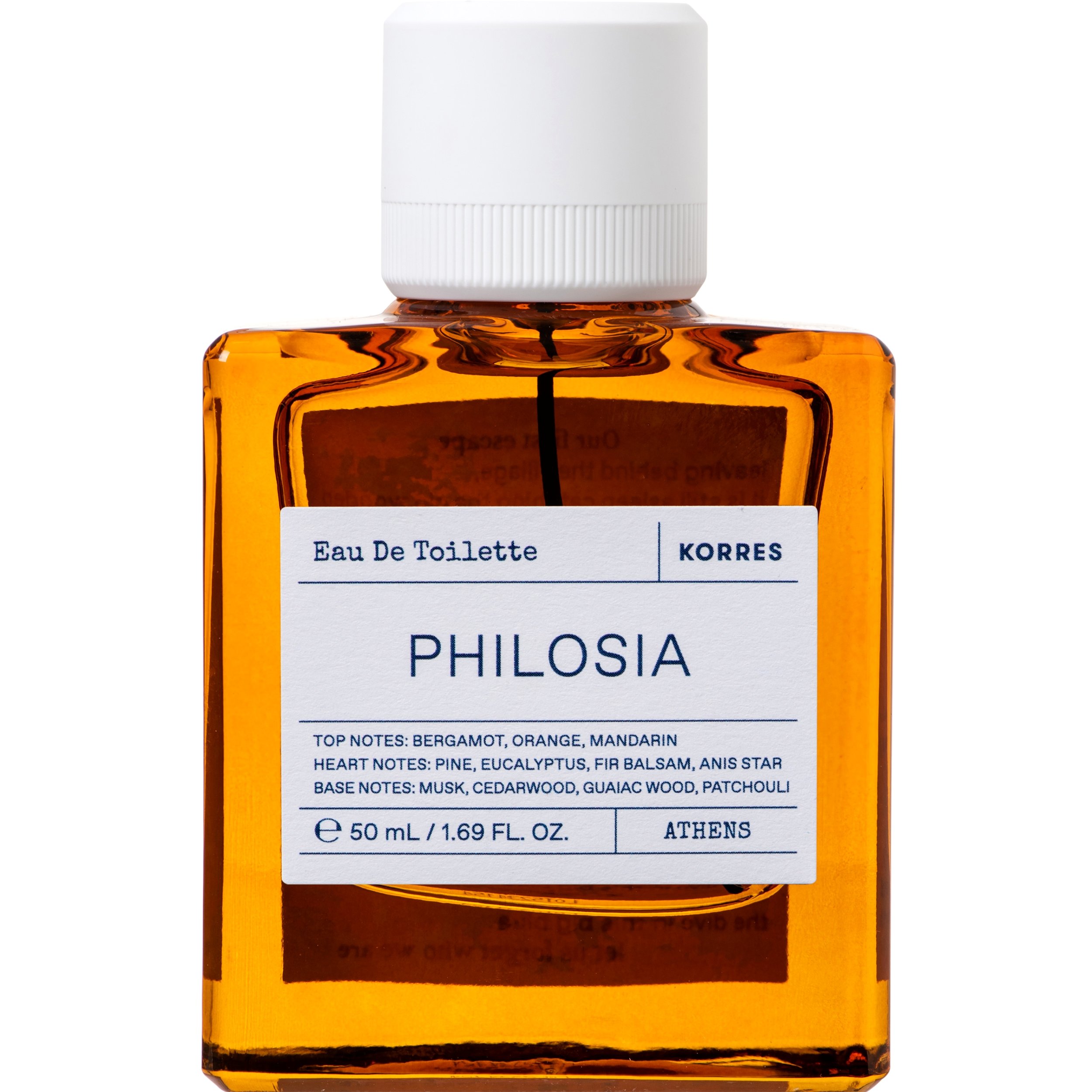 Korres Philosia Eau de Toilette Γυναικείο Άρωμα με Νότες Εσπεριδοειδών 50ml