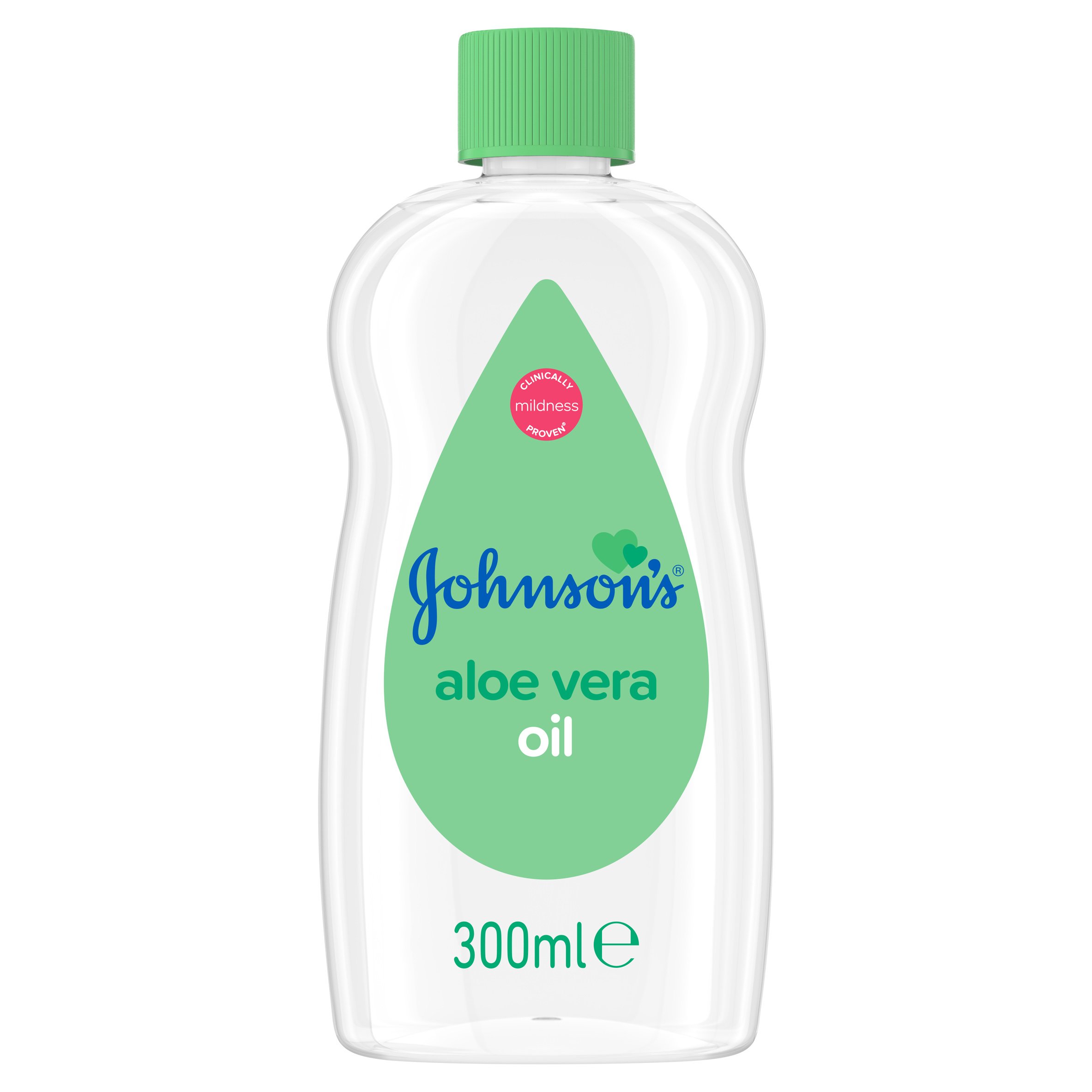 Johnson's Baby Aloe Vera Oil Ενυδατικό Λάδι 300ml