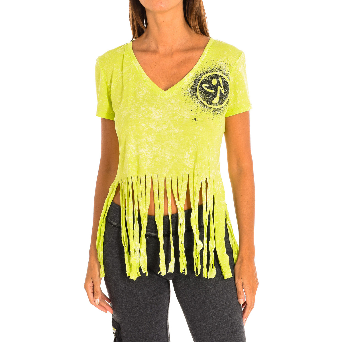T-shirt με κοντά μανίκια Zumba Z1T00401