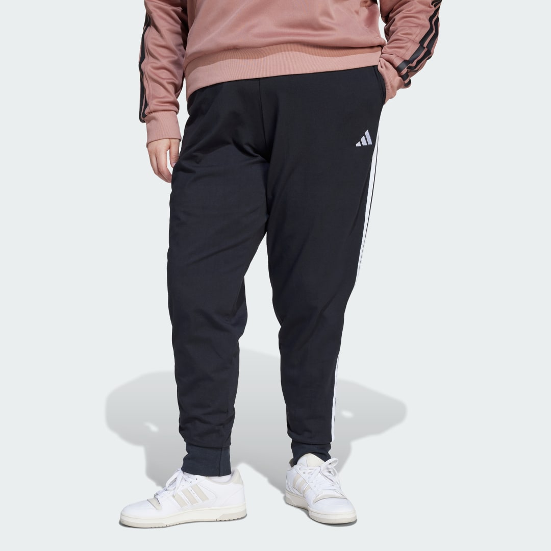 ΠΑΝΤΕΛΟΝΙ ESSENTIALS 3-STRIPES JOGGER (PLUS SIZE)