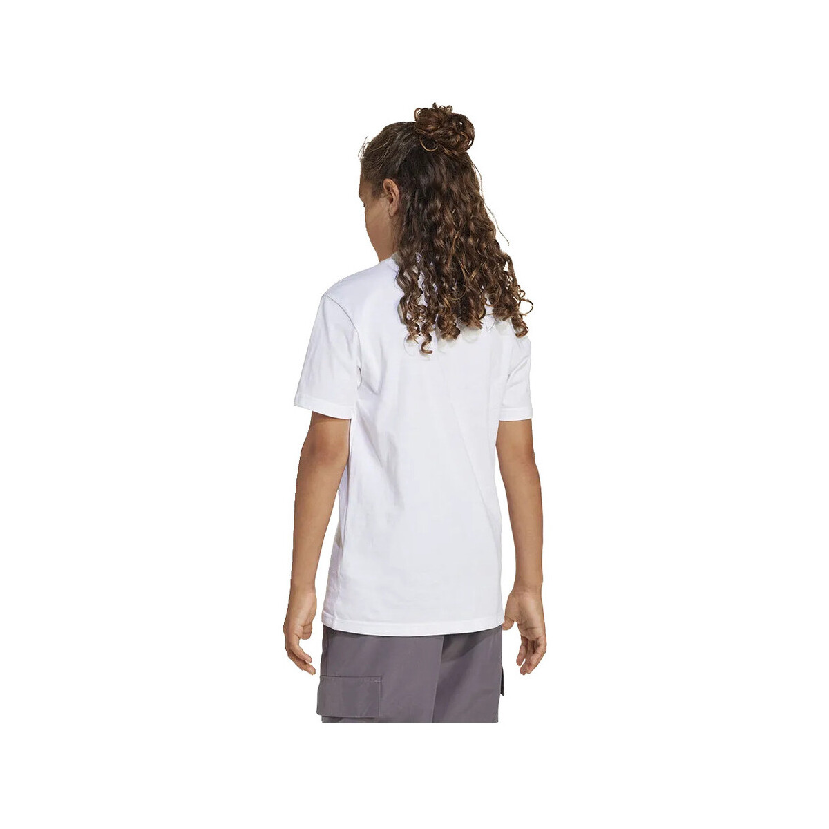 T-shirt με κοντά μανίκια adidas T-shirt Essentials 100% coton blanc