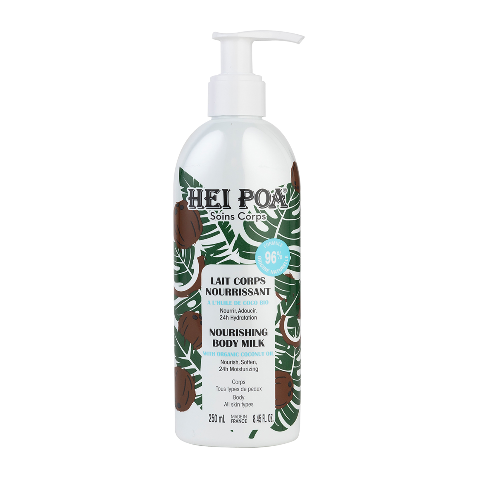 Nourishing Body Milk With Organic Coconut Oil 250ml
