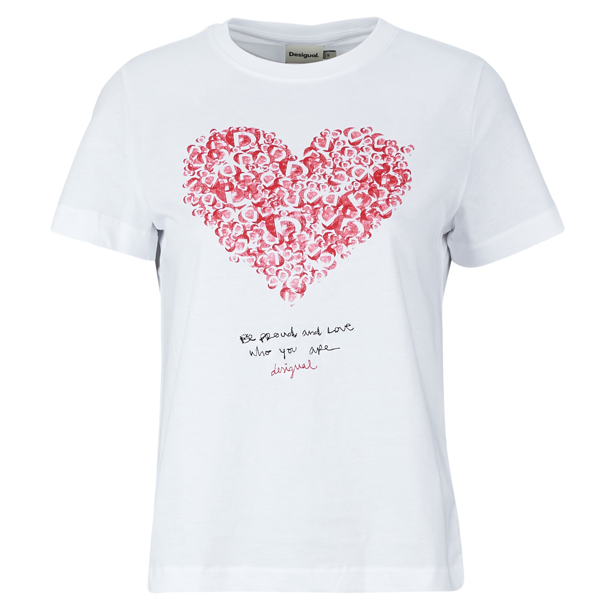 T-shirt με κοντά μανίκια Desigual COR