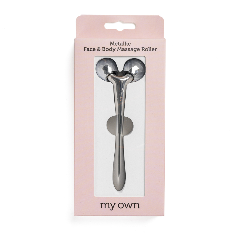 Metallic Face & Body Massage Roller