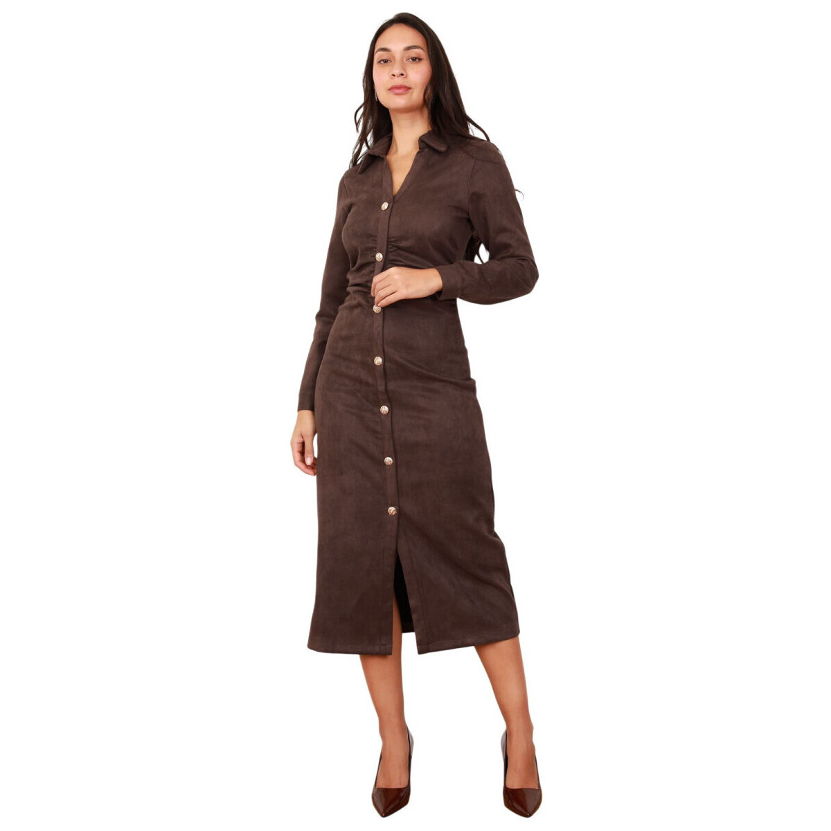 Μακριά Φορέματα La Modeuse 76902_P182145