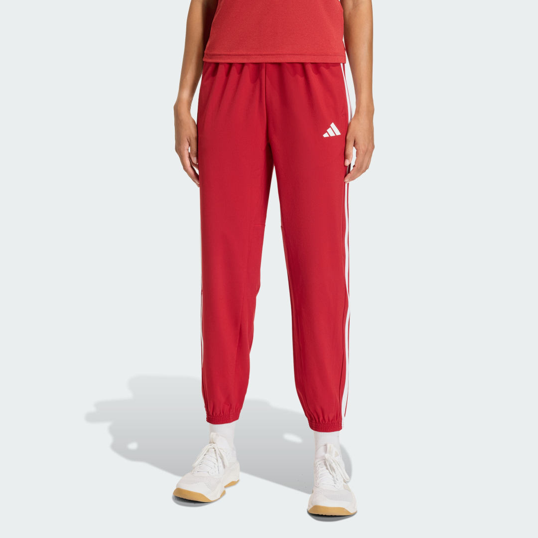 Train Essentials 3-Stripes Woven Pants