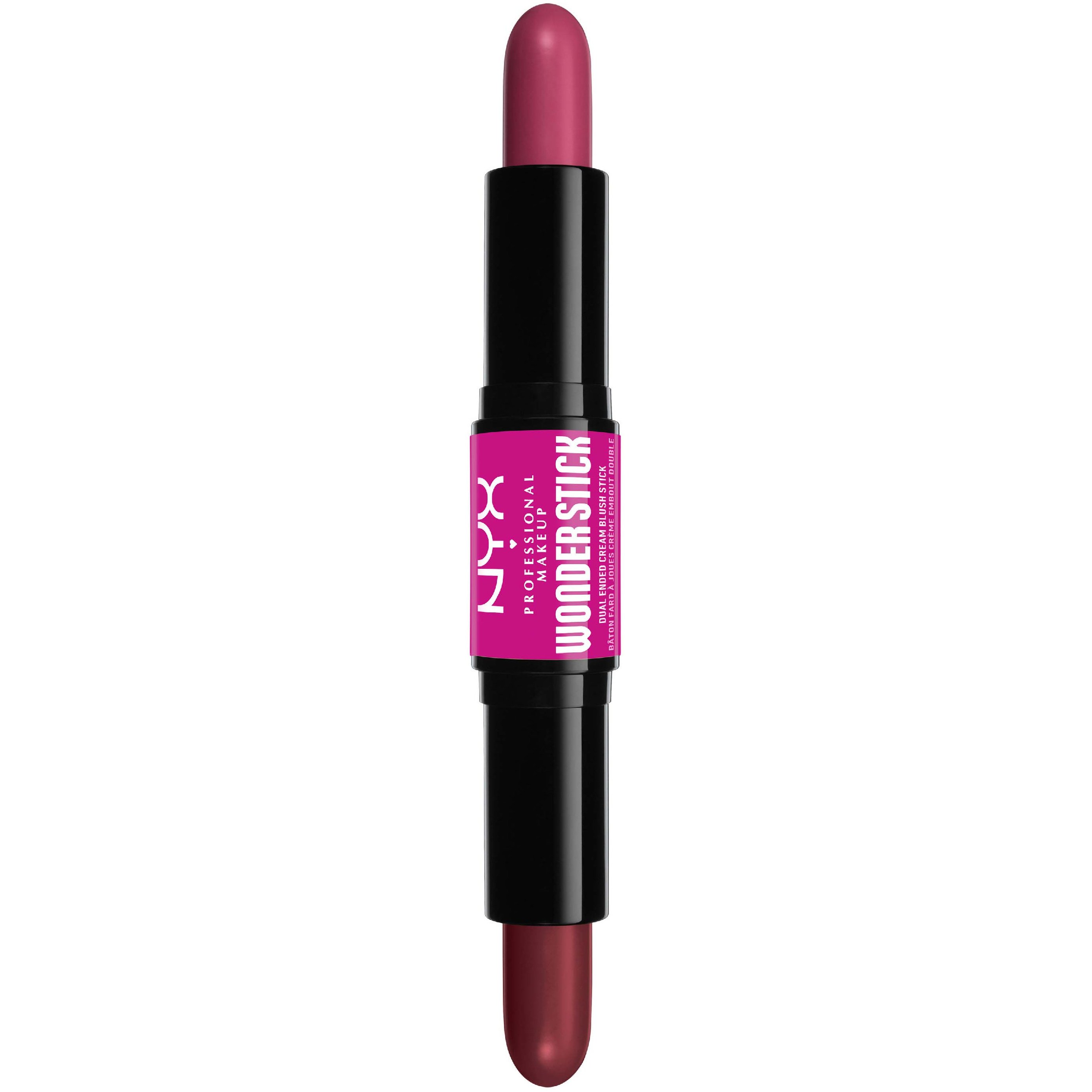 Nyx Professional Makeup Wonder Stick Dual Ended Cream Blush Stick Κρεμώδες Διπλό Ρουζ 4g - Deep Magenta / Ginger