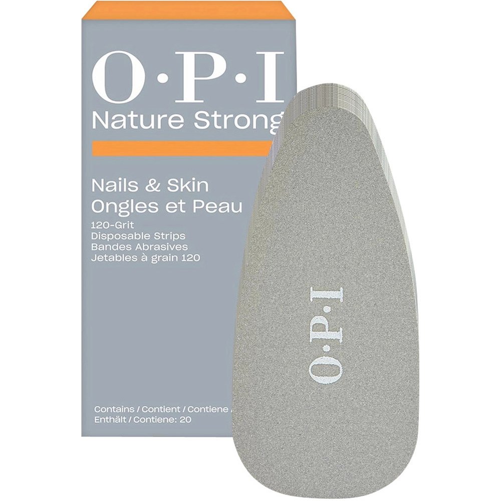 OPI Nature Strong 120-Grit Disposable Rasp Strips Ανταλλακτικά Ράσπας 120-Grit 20 Τεμάχια