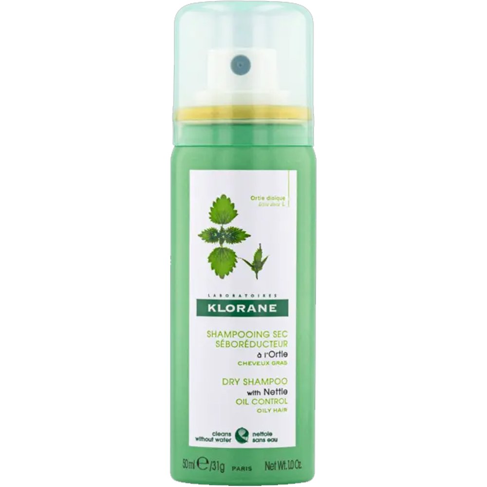 Klorane Oil Control Dry Shampoo Ξηρό Σαμπουάν Μαλλιών με Τσουκνίδα 50ml