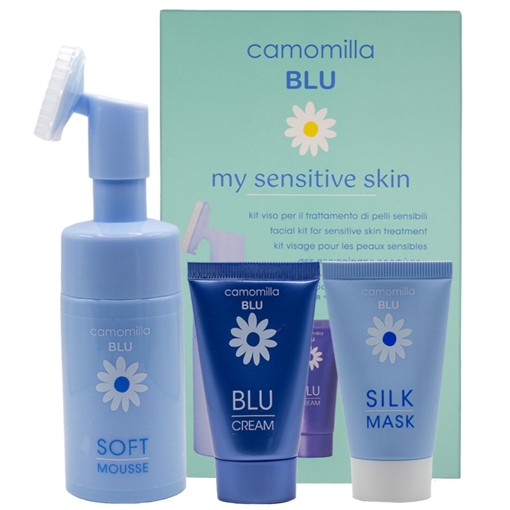 Camomilla Blu Promo Soft Mousse 100ml & Blu Cream 30ml & Silk Mask 30ml