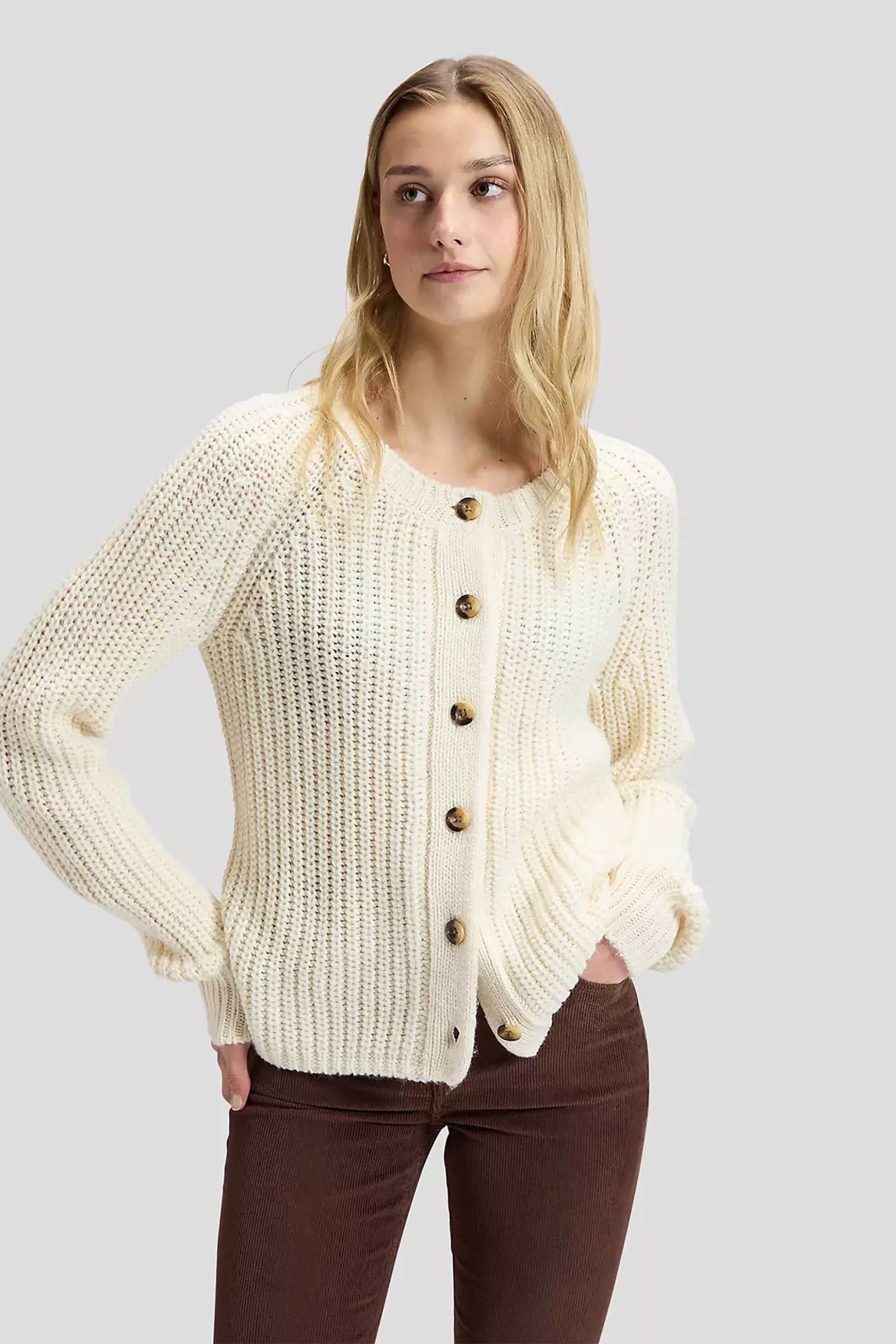 Lee® γυναικεία πλεκτή ζακέτα Loose Fit "Chunky"