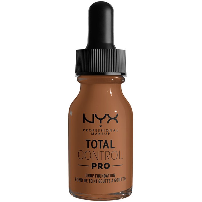 Nyx Professional Makeup Total Control Pro Drop Foundation Δίνει στο Δέρμα Φυσικό Υγιές Φινίρισμα Απαλύνοντας τις Ατέλειες 13ml - Cappuccino