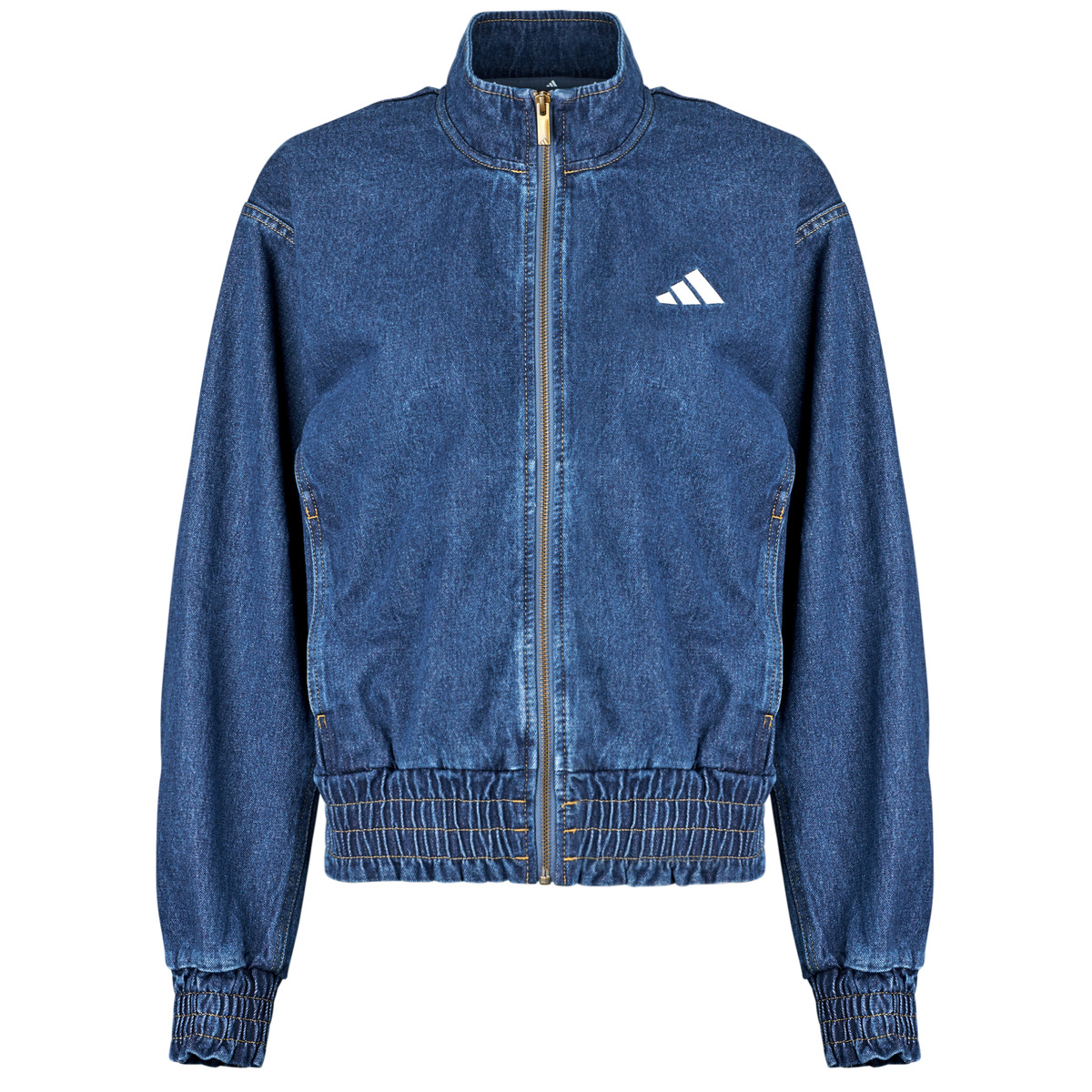 Τζιν Μπουφάν/Jacket adidas STADIUM WASHED DENIM LOOSE FIT JACKET