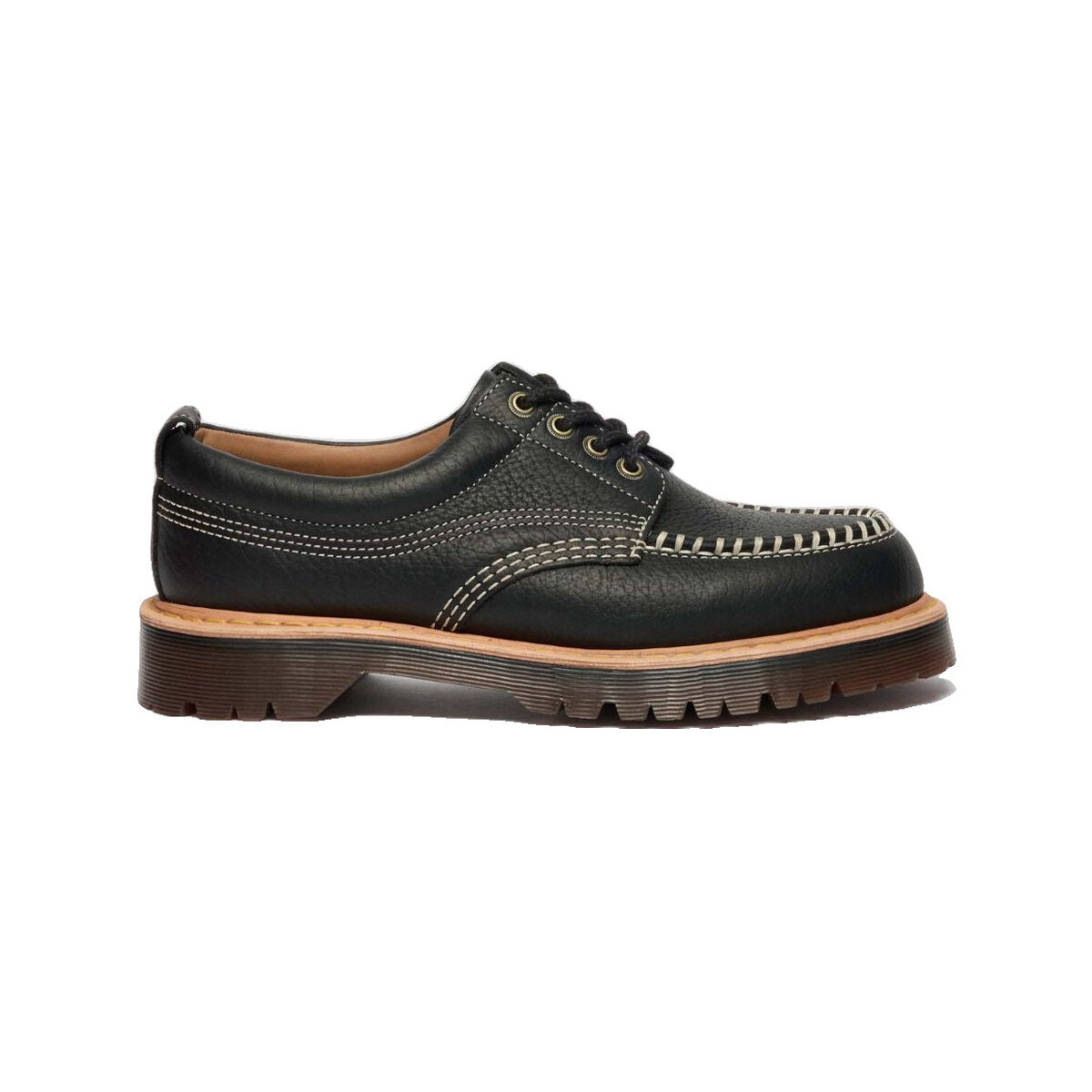 Derbies Dr. Martens Baskets lowell cuir