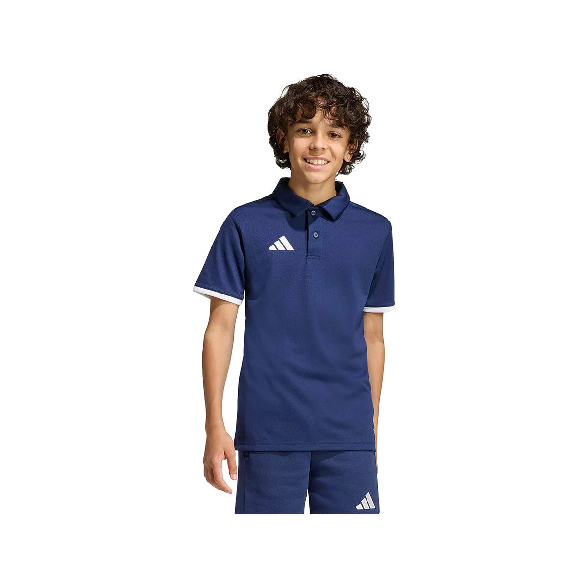 Πόλο με κοντά μανίκια adidas Polo Entrada 26 bleu