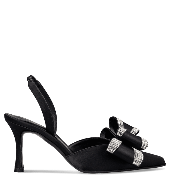 BOW-SLINGBACK PUMPS