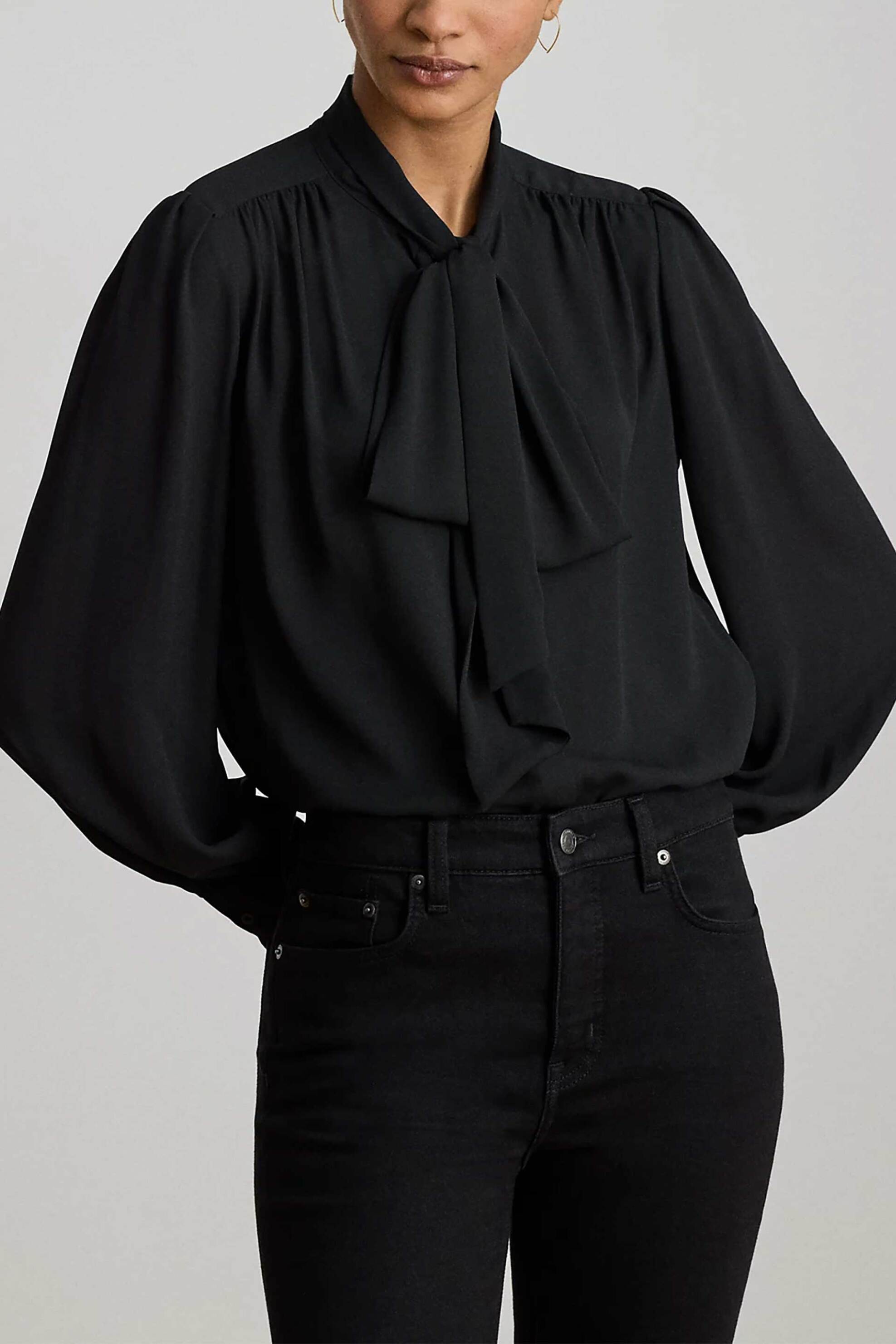 Lauren Ralph Lauren γυναικεία μπλούζα με φιόγκο