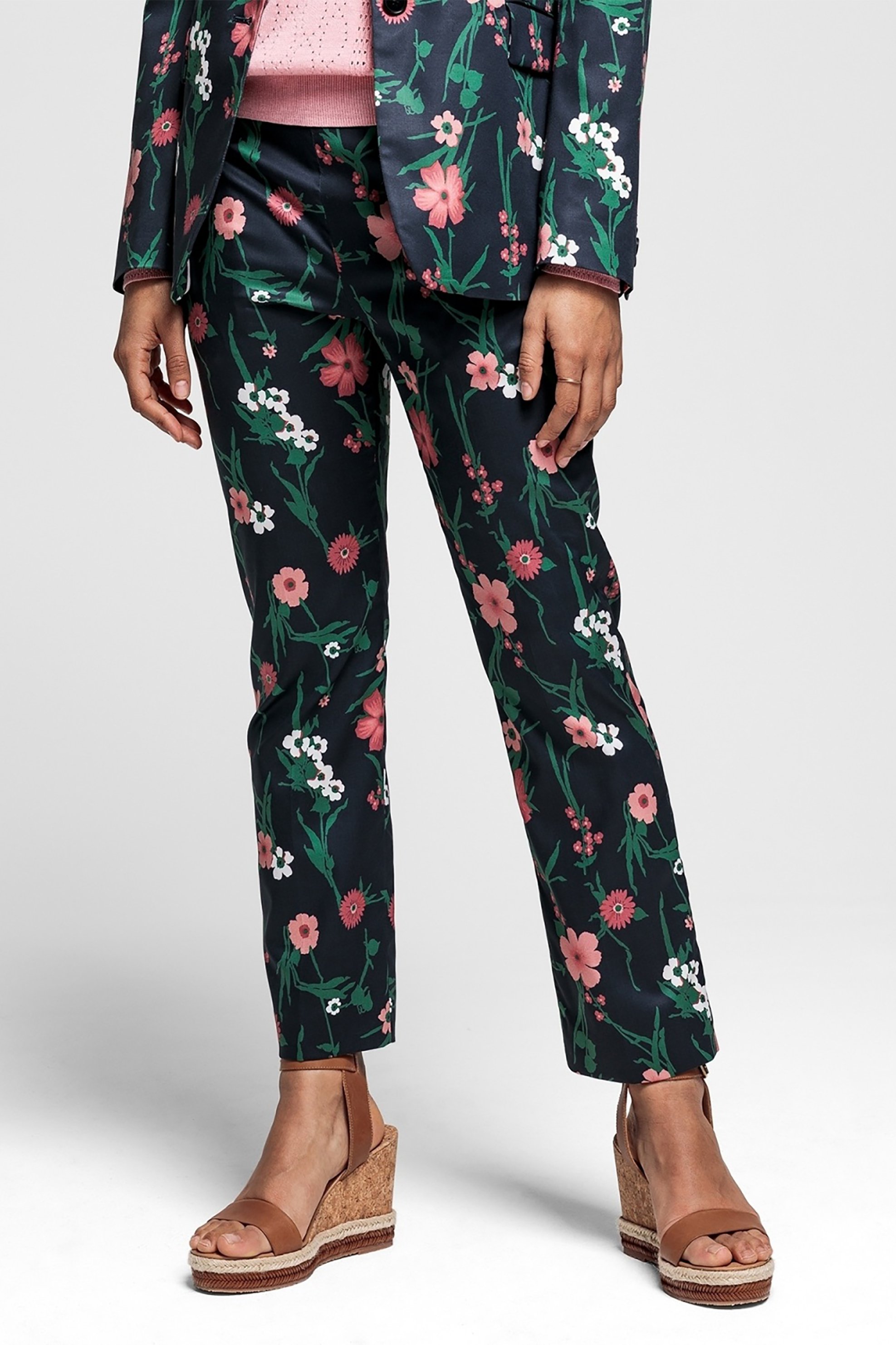 Gant γυναικείο παντελόνι cigarette floral | 36