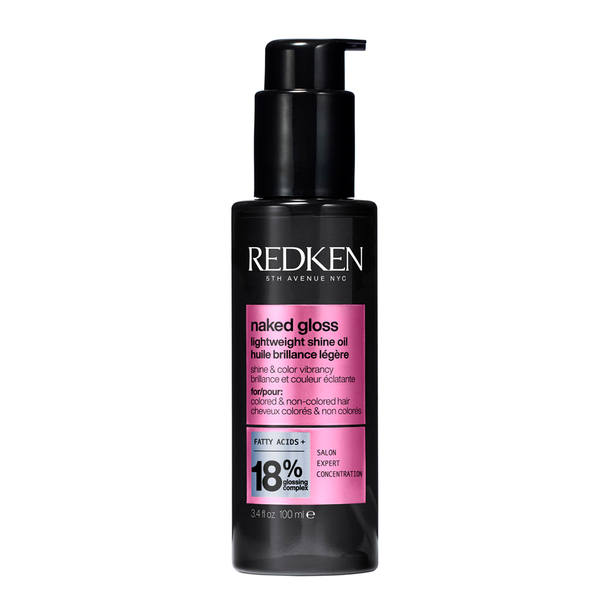 Acidic Color Gloss Naked Gloss Έλαιο Λάμψης 100ml