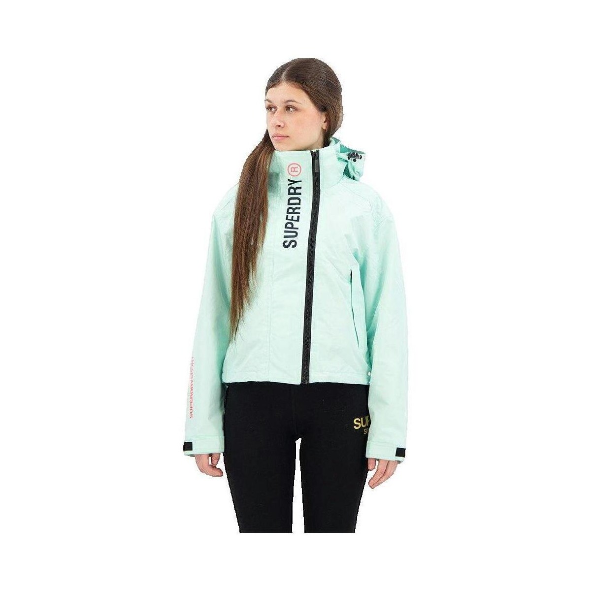Μπουφάν Superdry Veste coupe boxy avec capuche