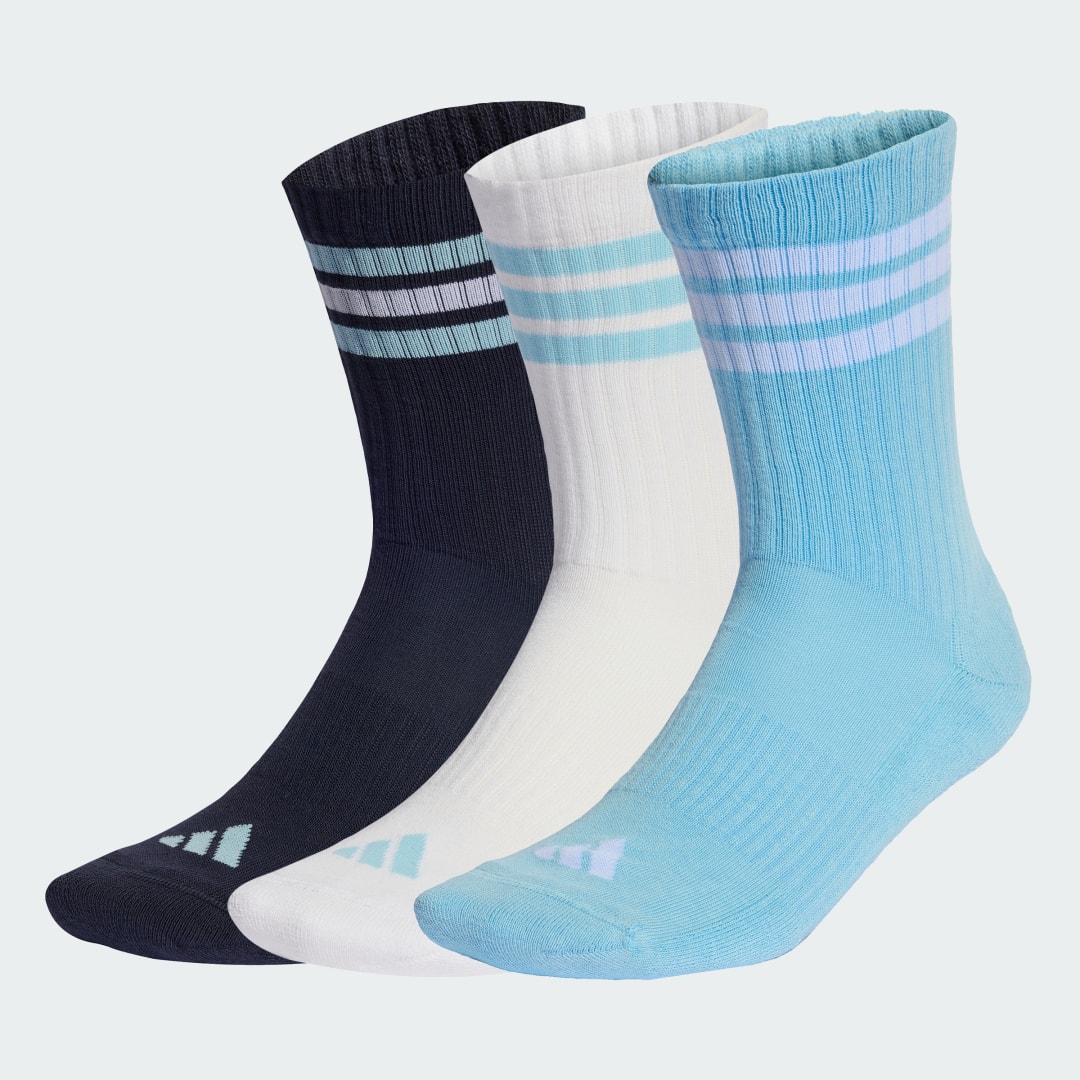 Κάλτσες 3-Stripes Cushioned Crew Socks 3 Pair Pack