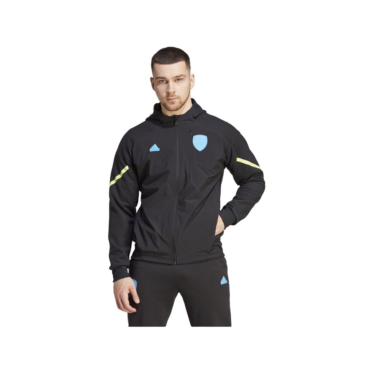 Σετ από φόρμες adidas Veste Designed for Gameday en matériaux recyclés