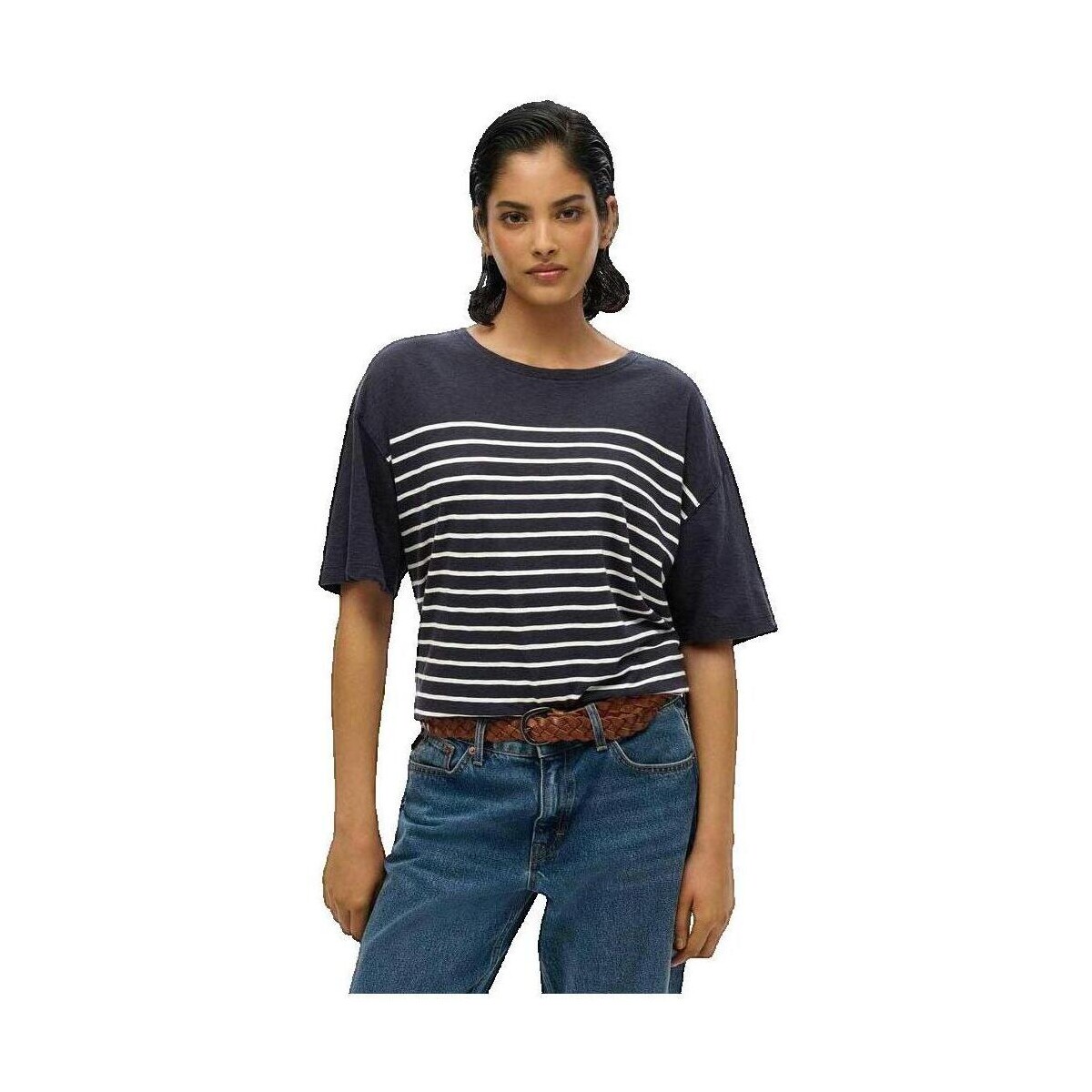 T-shirt με κοντά μανίκια Superdry T-shirt Studios Dropped Shoulder