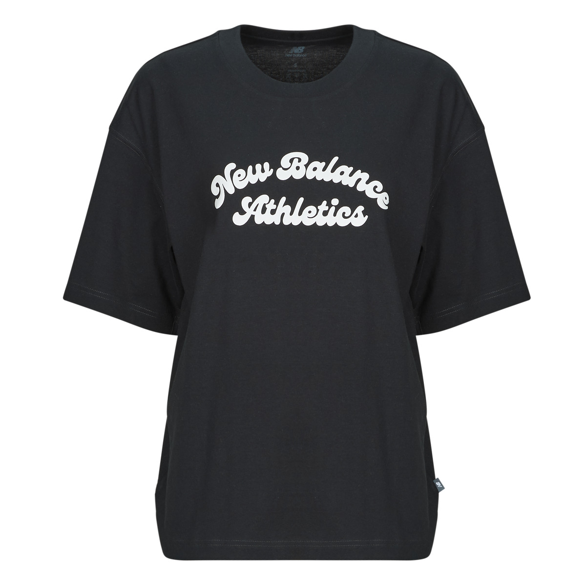 T-shirt με κοντά μανίκια New Balance LINEAR HERITAGE OVERSIZED T-SHIRT